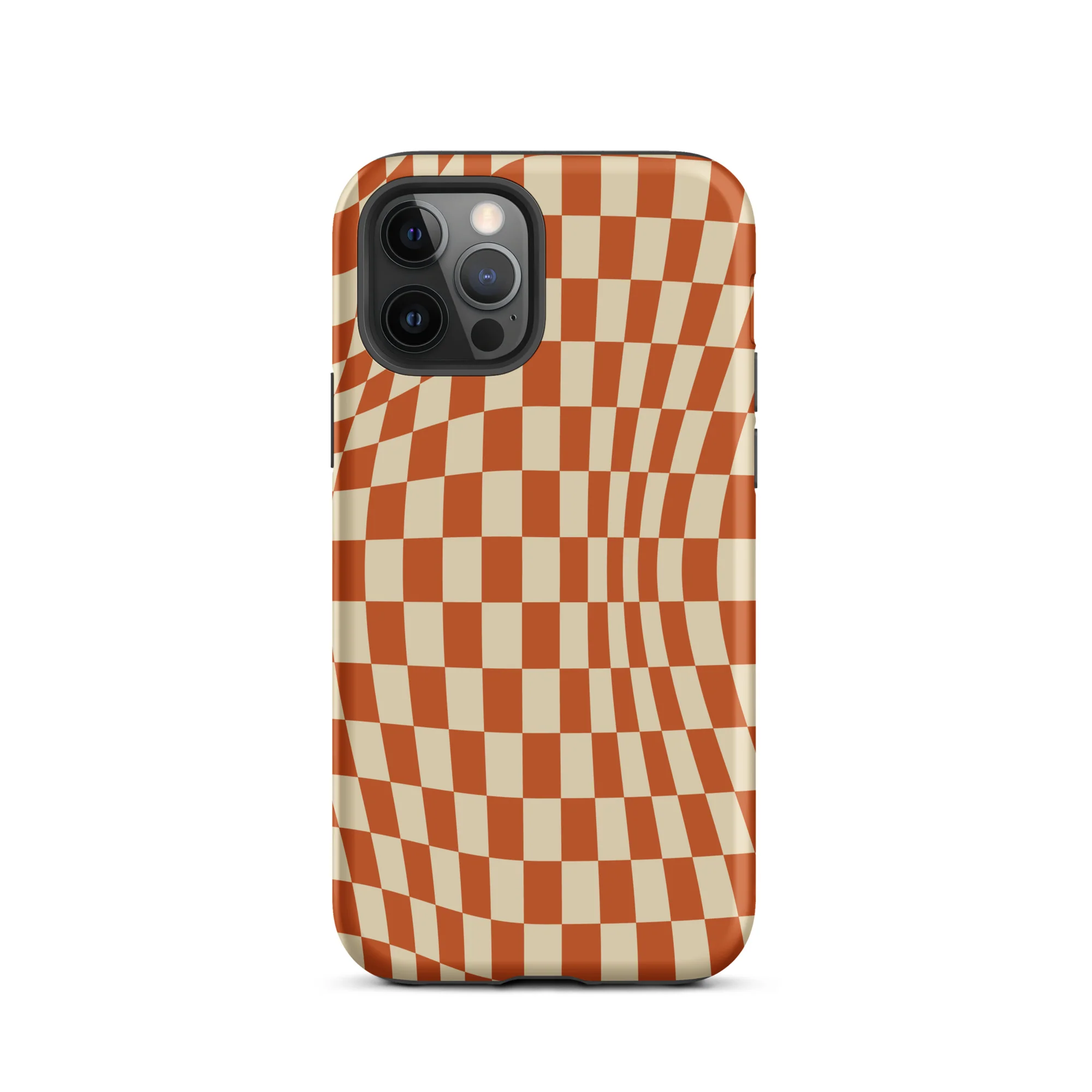 Orange Checker iPhone® Case - Image 7
