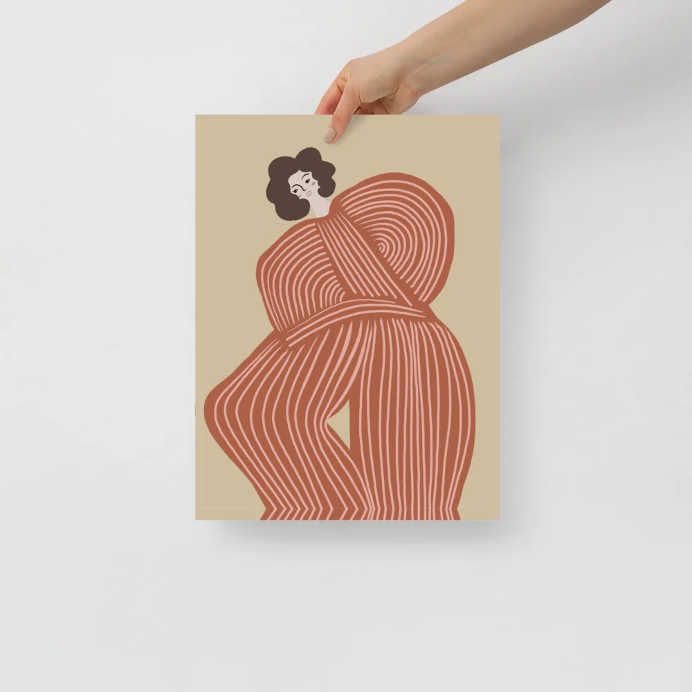 Orange Tracksuits Wall Art - Image 2