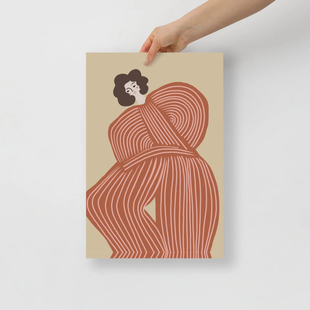 Orange Tracksuits Wall Art - Image 3