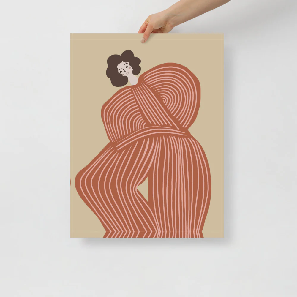 Orange Tracksuits Wall Art - Image 4