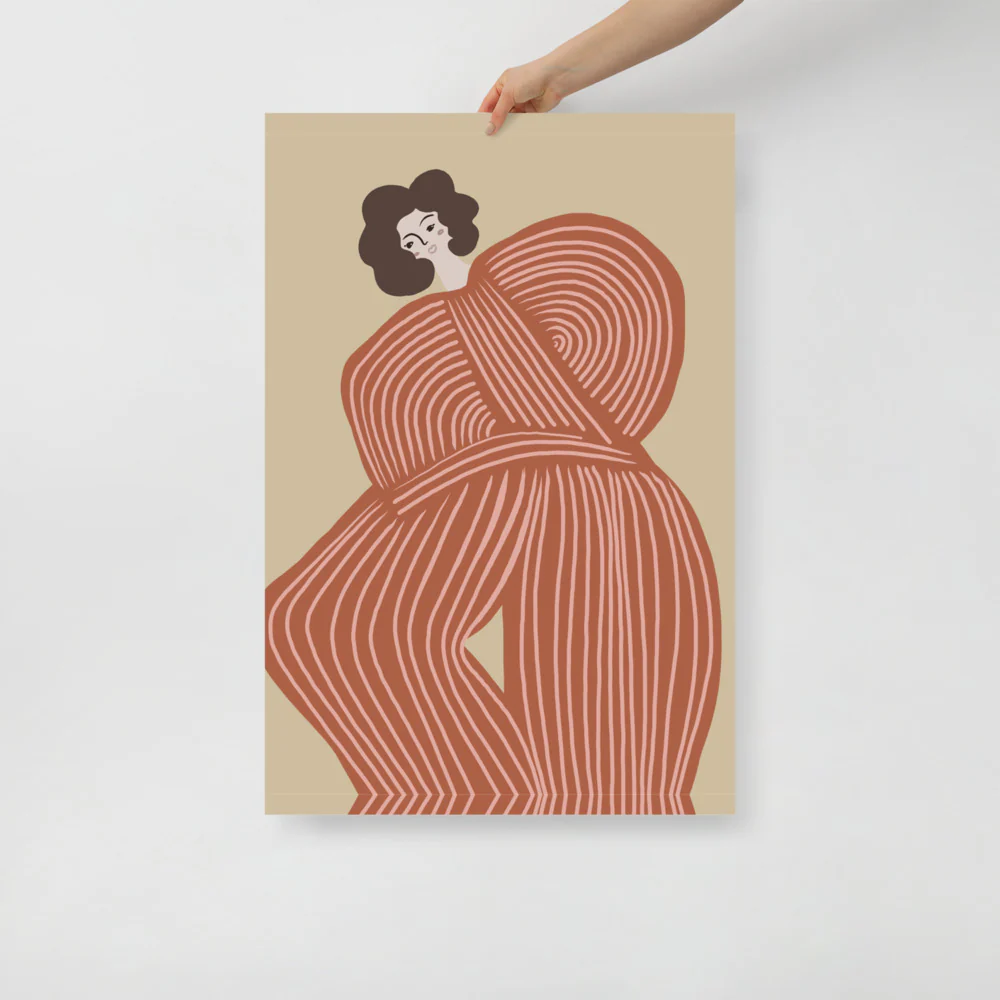 Orange Tracksuits Wall Art - Image 5