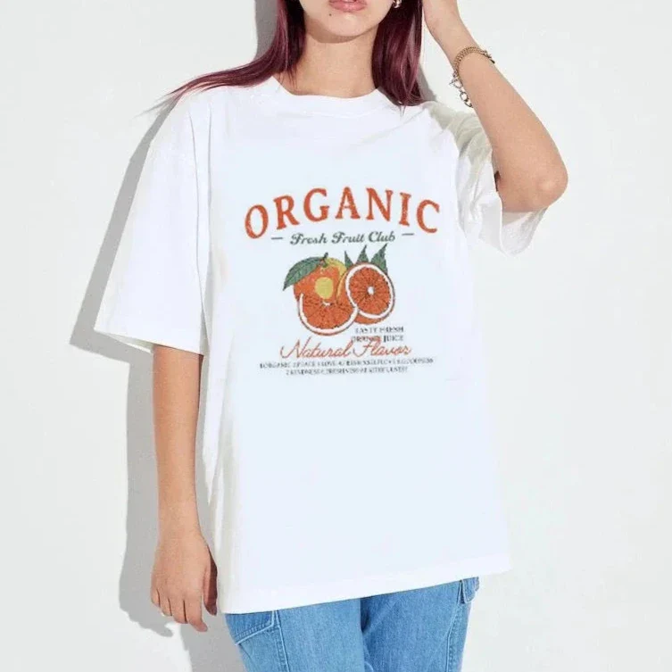 Organic Orange T-shirt - Image 4