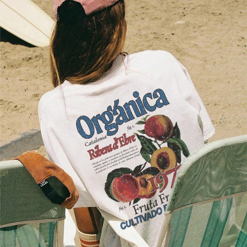 Organica Peaches T-Shirt - Image 2
