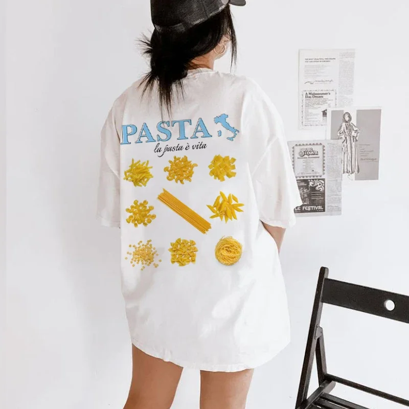 Pasta Graphic T-Shirt - Image 2