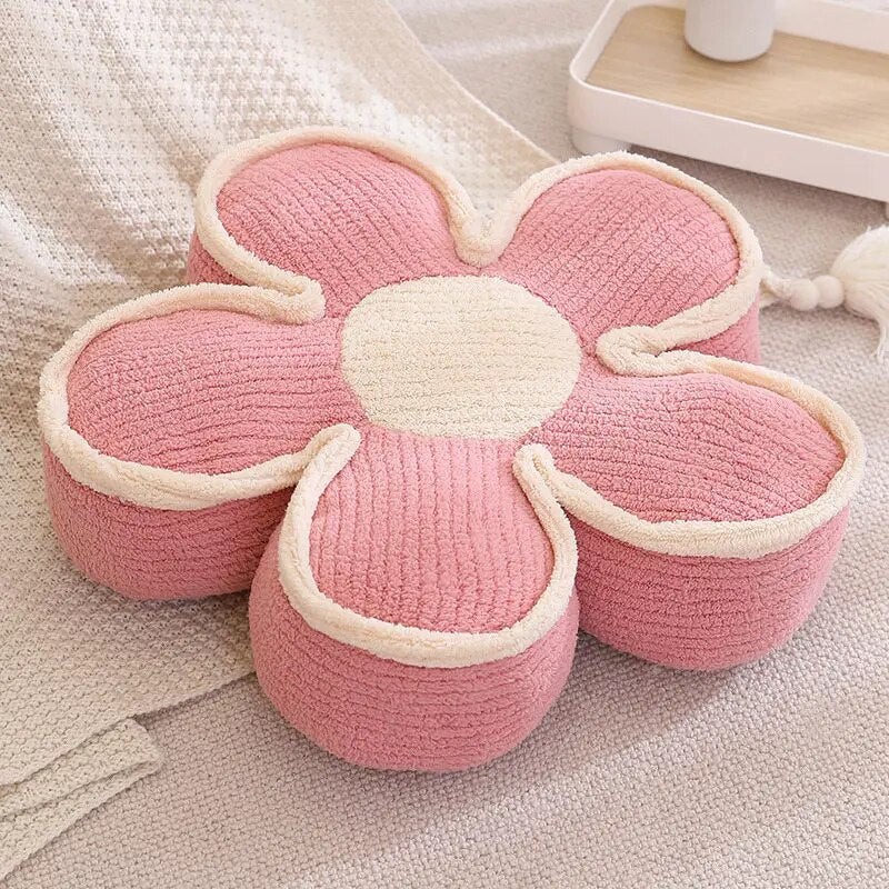Pastel Fluffy Flower Cushion - Image 8