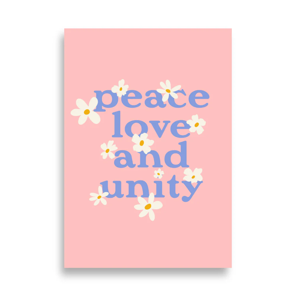 Peace, Love, Unity
