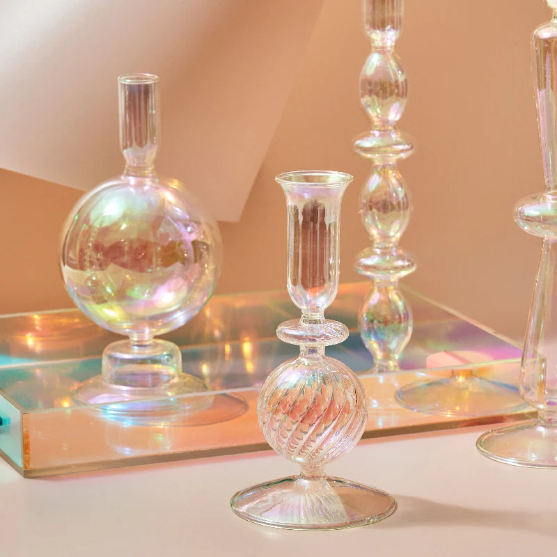 Pearly Glass - Candle Holder - Image 3