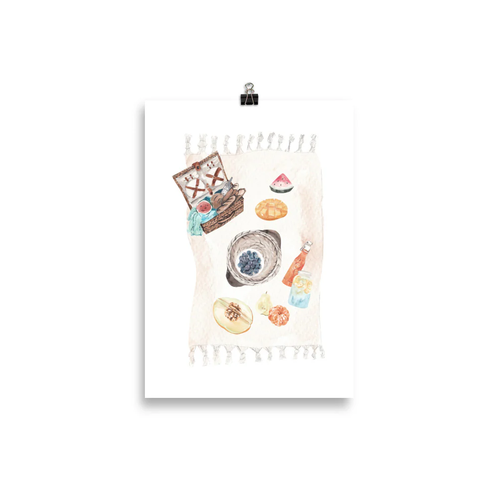 Picnic with Blueberries - Image 2