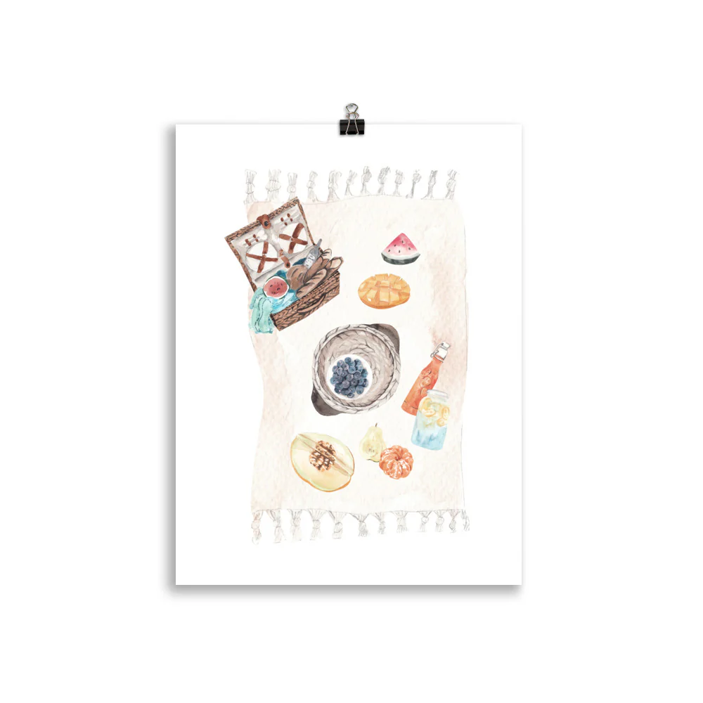 Picnic with Blueberries - Image 3
