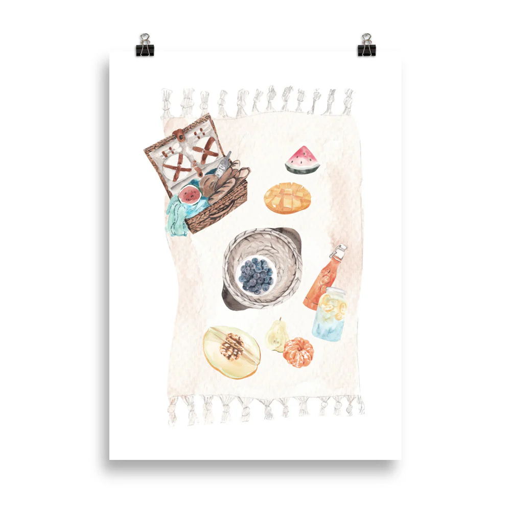 Picnic with Blueberries - Image 4