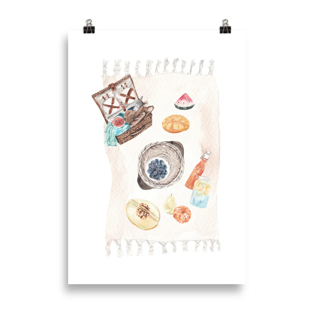 Picnic with Blueberries - Image 6