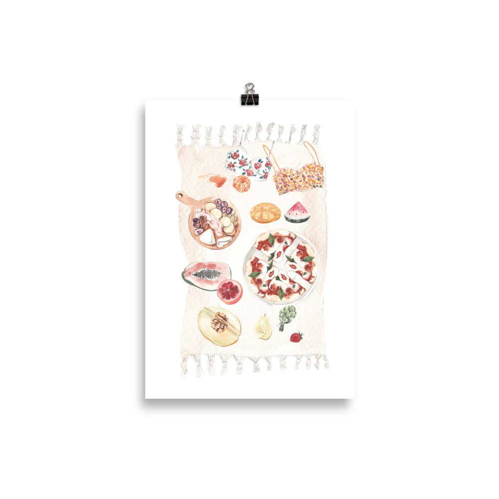 Picnic with Pizza & Fruits - Image 2