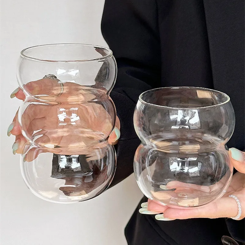 Piled Pebble Glass Cup - Image 2