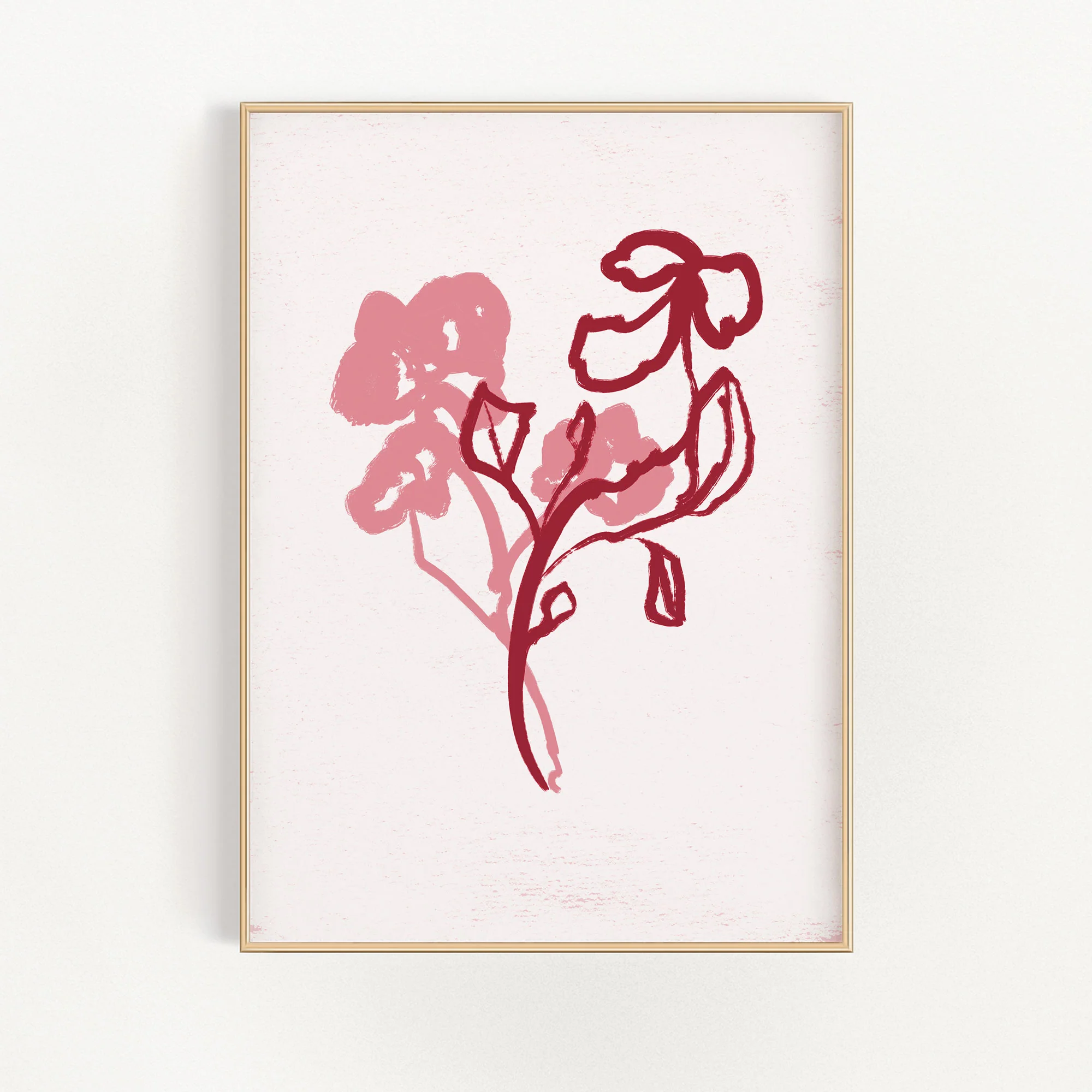 Pink Blossom Wall Art