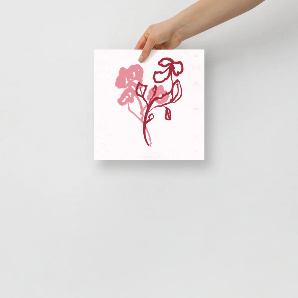 Pink Blossom Wall Art - Image 3