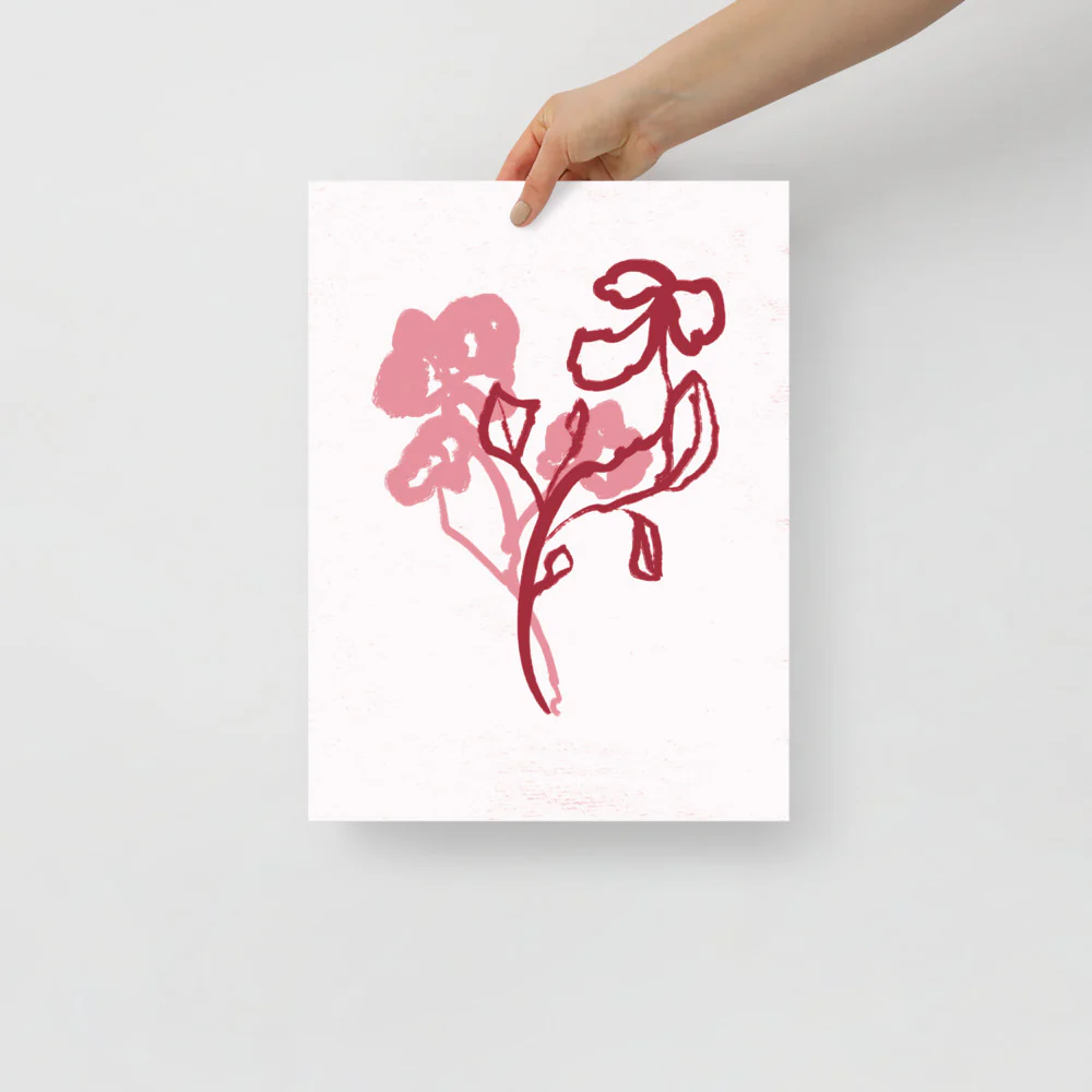 Pink Blossom Wall Art - Image 5
