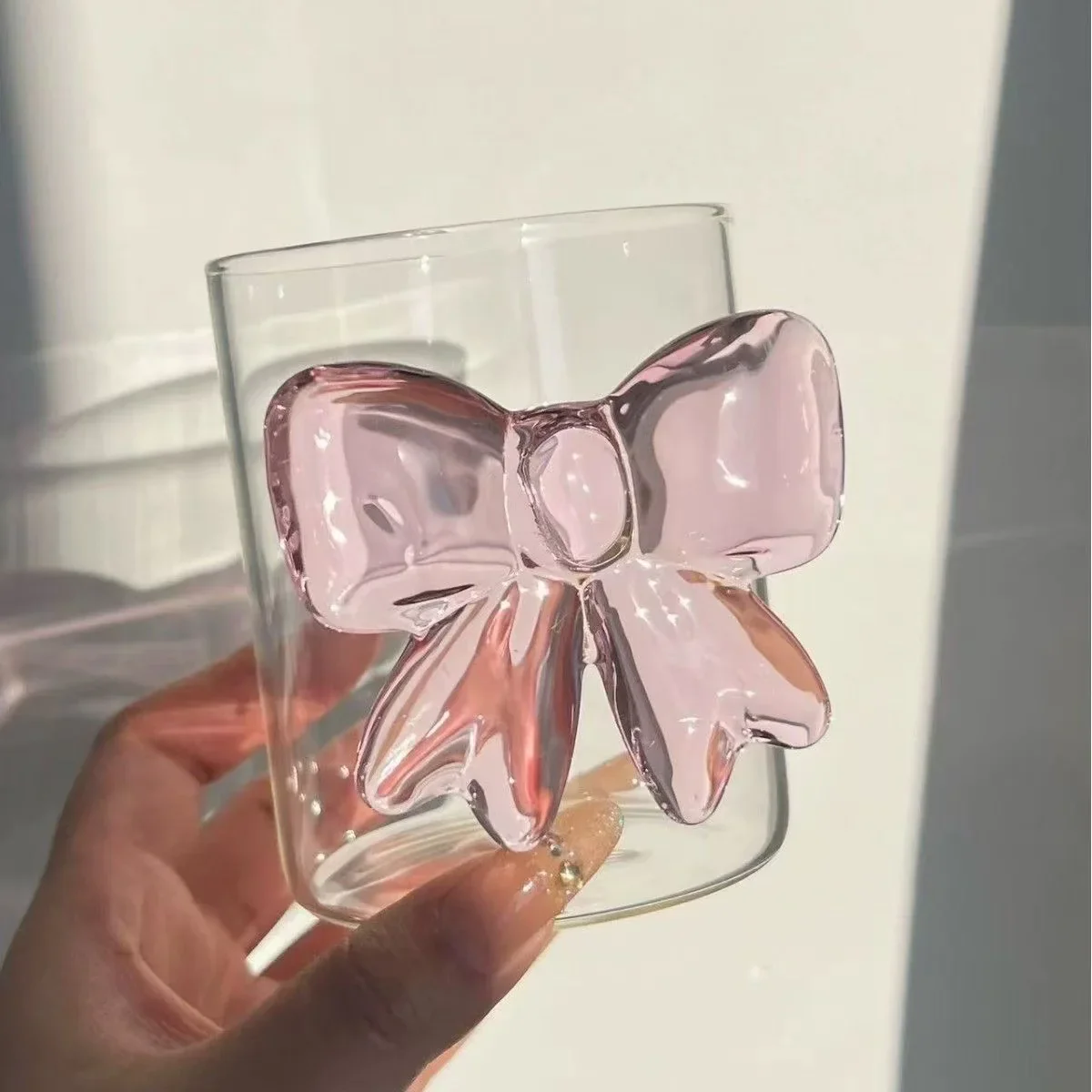 Pink Bow Glassware - Image 3