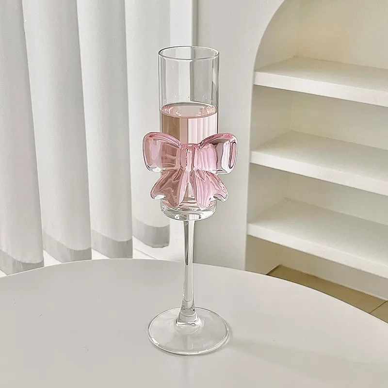 Pink Bow Glassware - Image 5