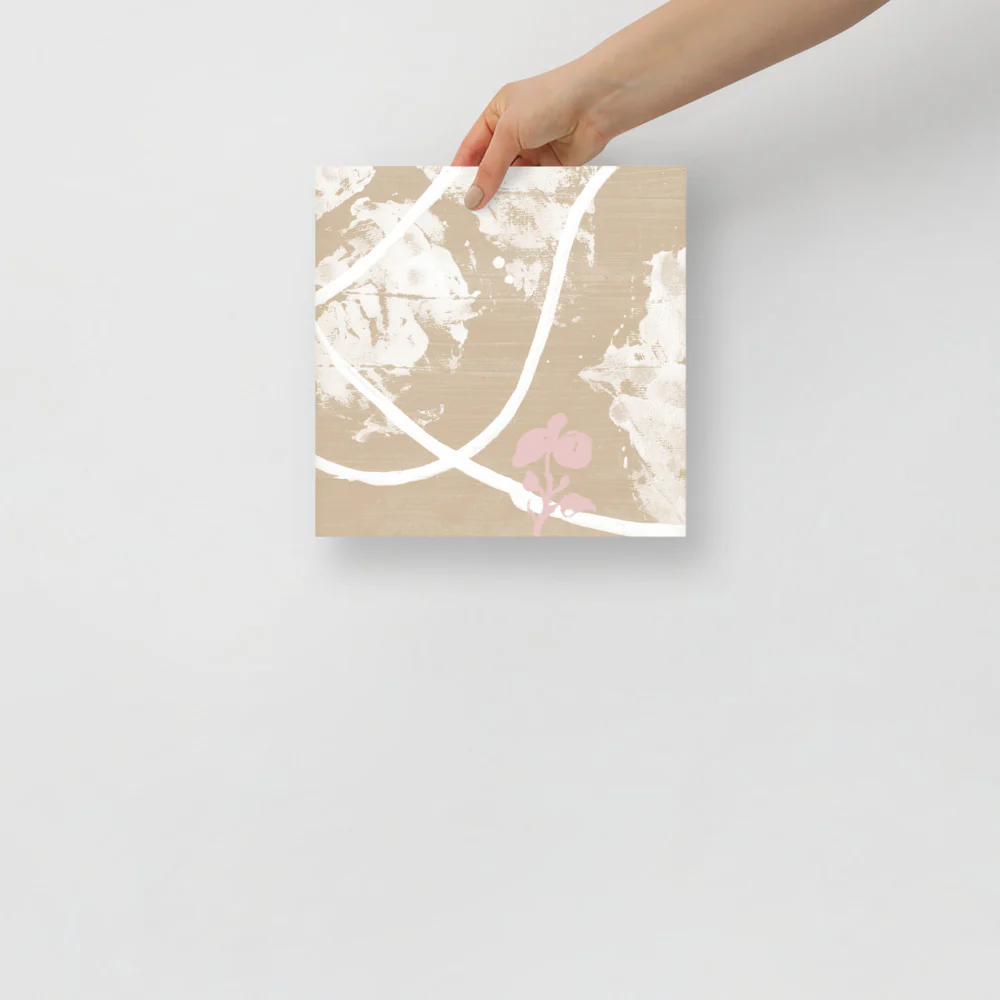 Pink Flower In Desert Wall Art - Image 3