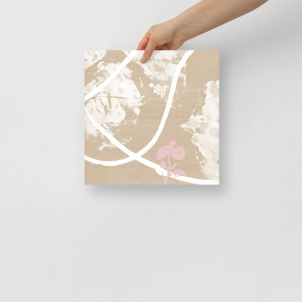 Pink Flower In Desert Wall Art - Image 4