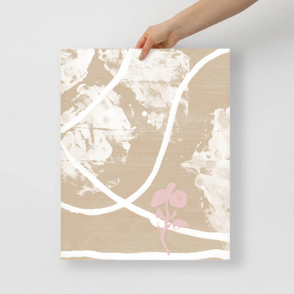 Pink Flower In Desert Wall Art - Image 9