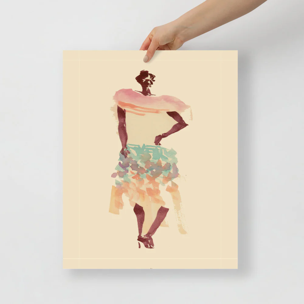 Pink Scarf Wall Art - Image 4
