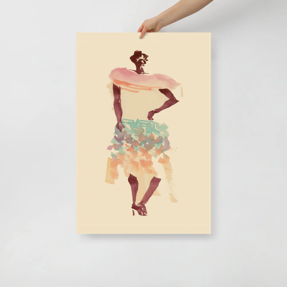 Pink Scarf Wall Art - Image 6