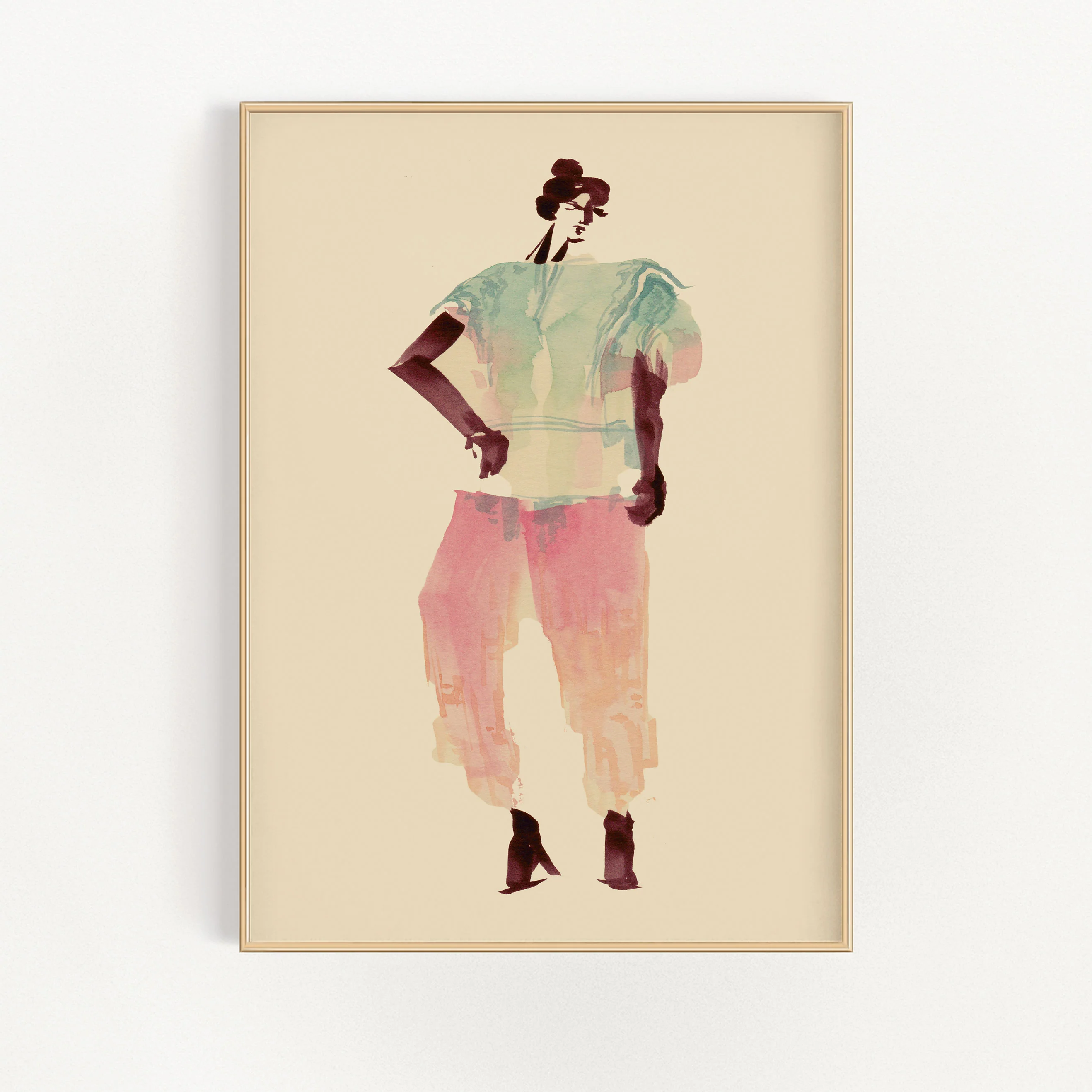 Pink Trousers Wall Art