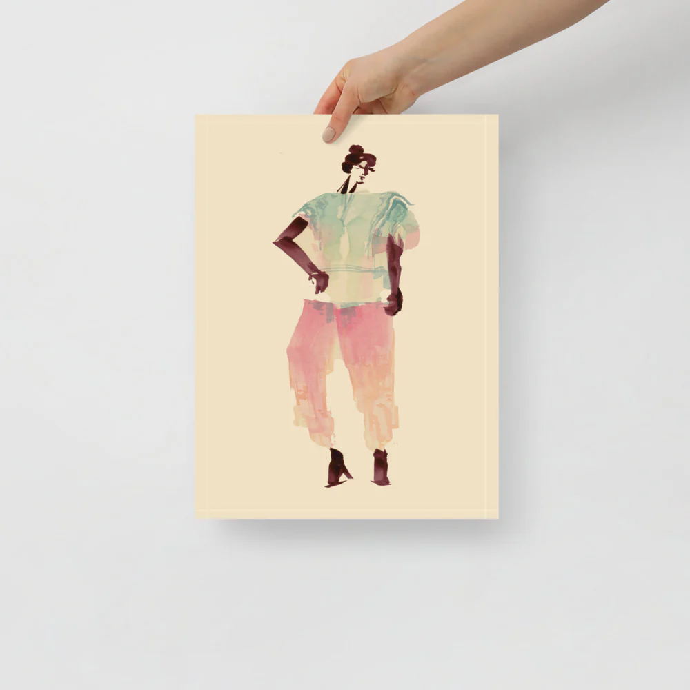 Pink Trousers Wall Art - Image 2