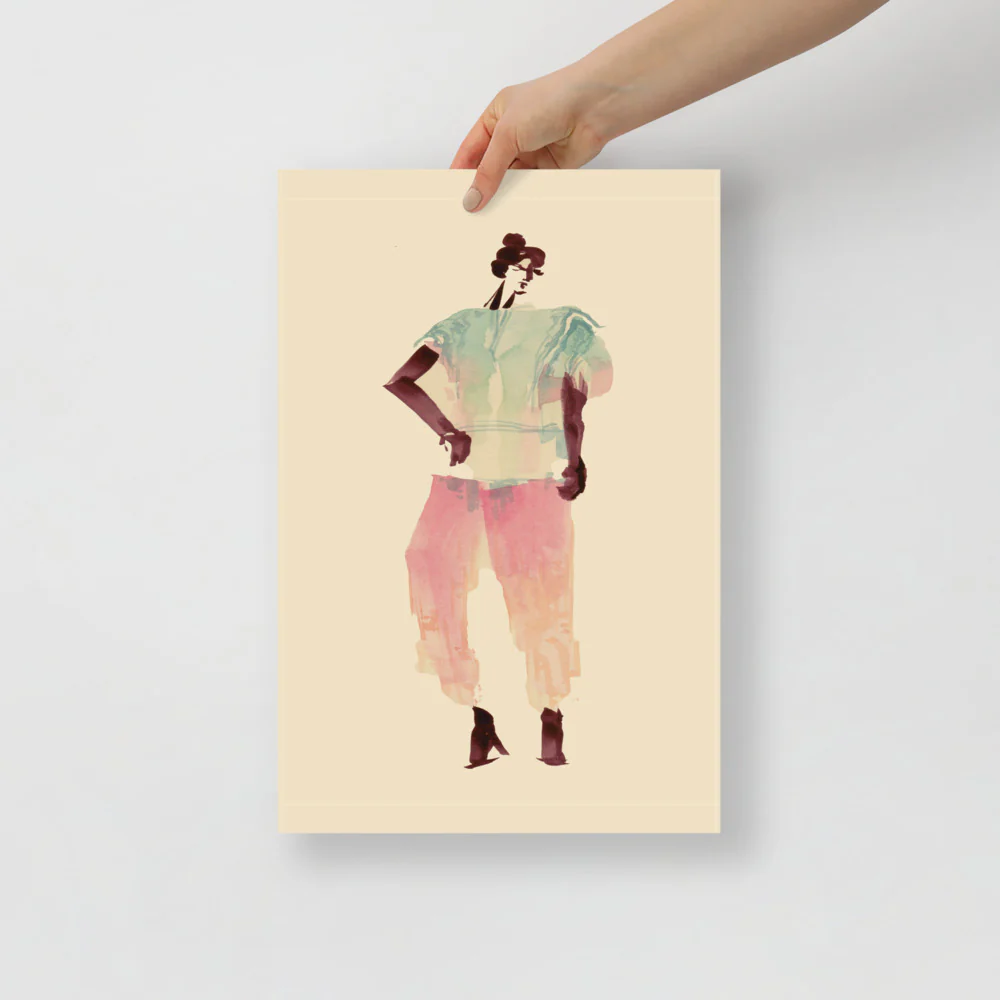 Pink Trousers Wall Art - Image 3