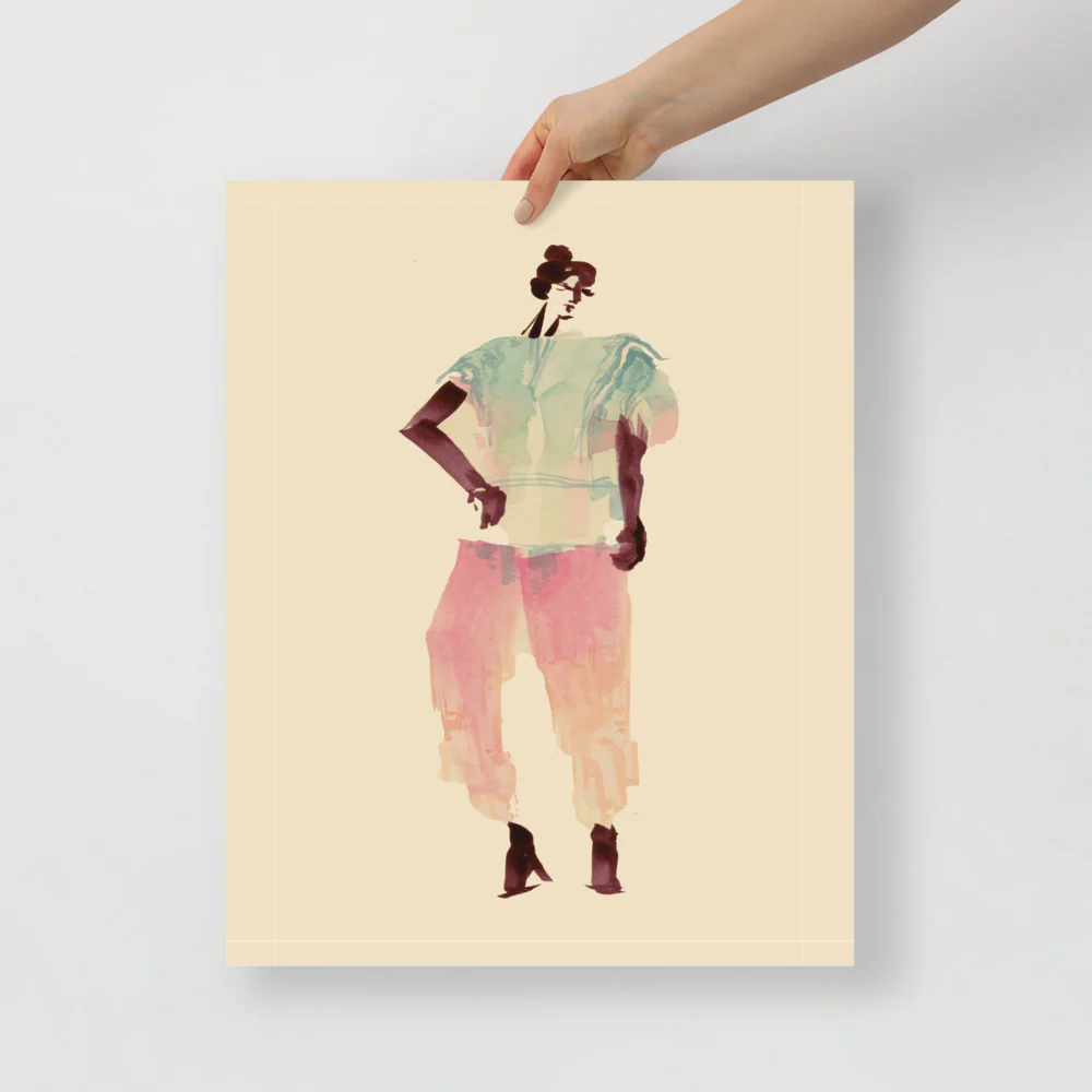 Pink Trousers Wall Art - Image 4