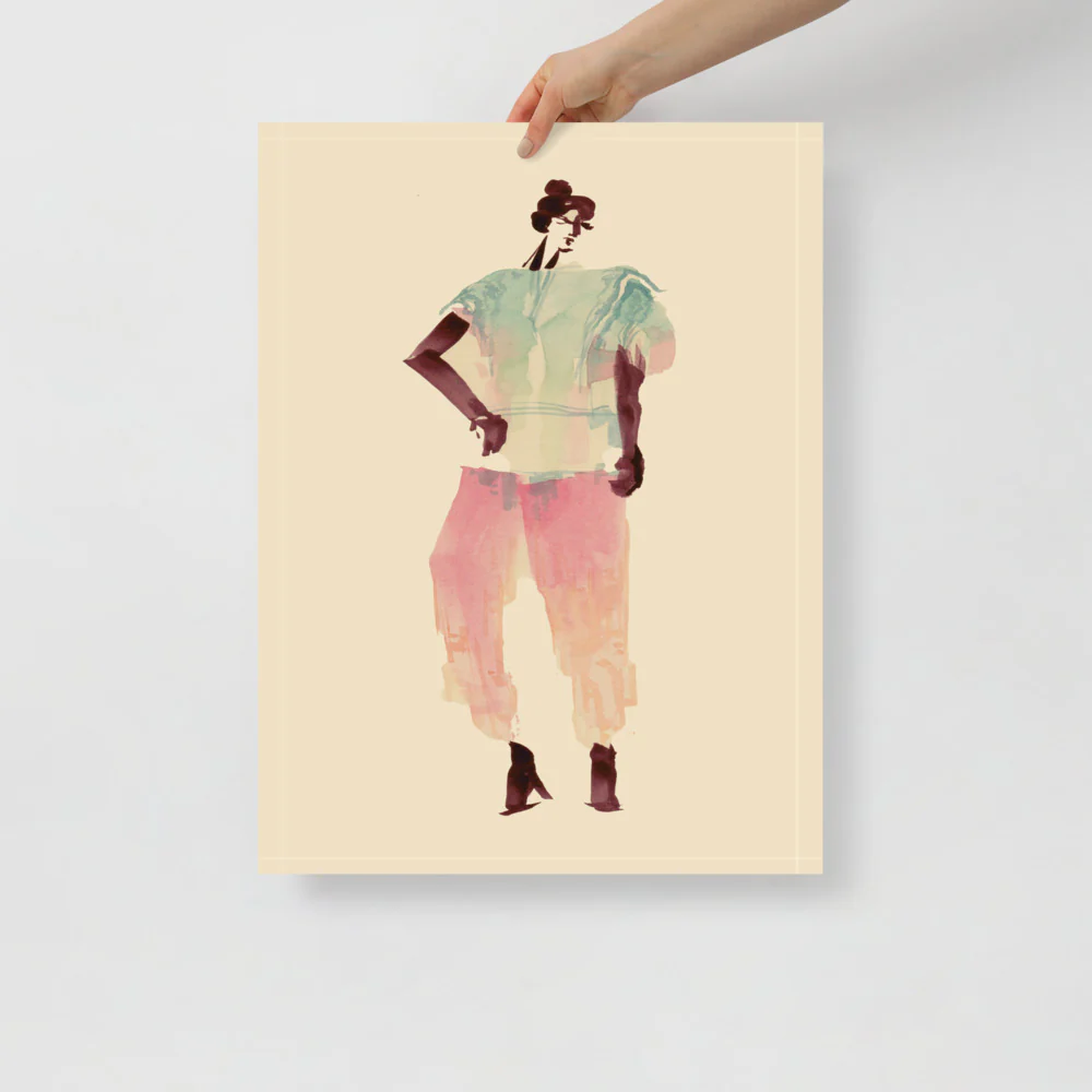 Pink Trousers Wall Art - Image 5