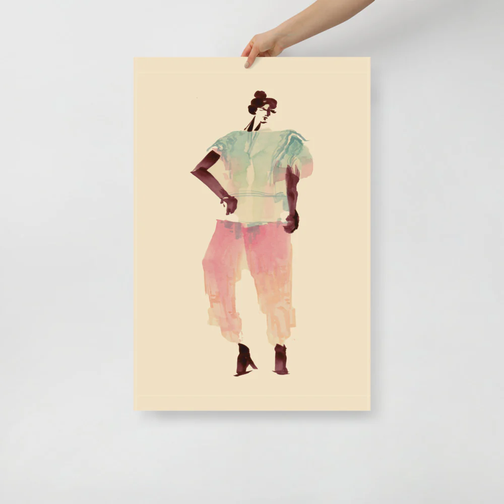 Pink Trousers Wall Art - Image 6