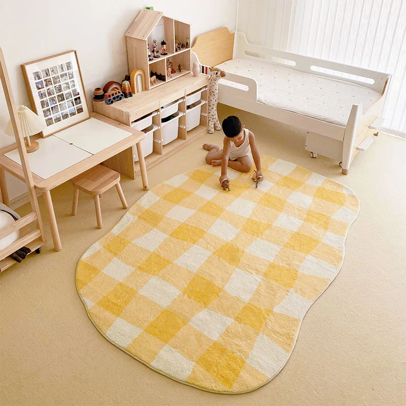 Plaid Wonky Rug