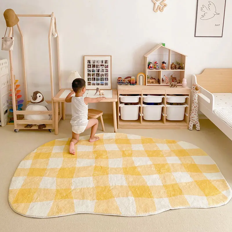 Plaid Wonky Rug - Image 2