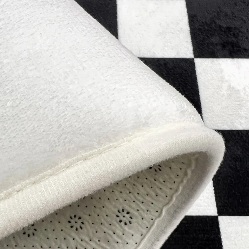 Plaid Wonky Rug - Image 4