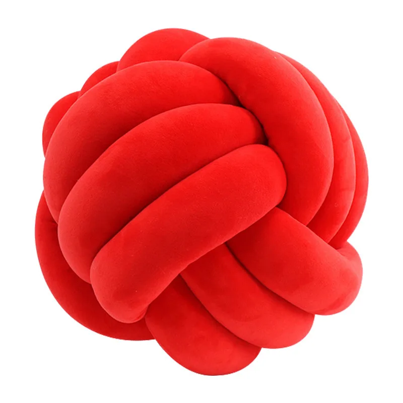 Plush Knot Cushion (Velvet) - Image 15