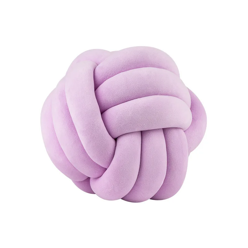 Plush Knot Cushion (Velvet) - Image 31