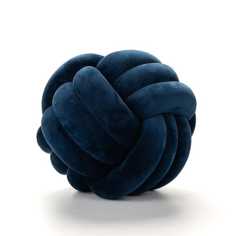 Plush Knot Cushion (Velvet) - Image 32