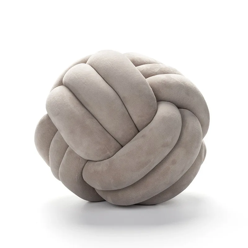 Plush Knot Cushion (Velvet) - Image 33
