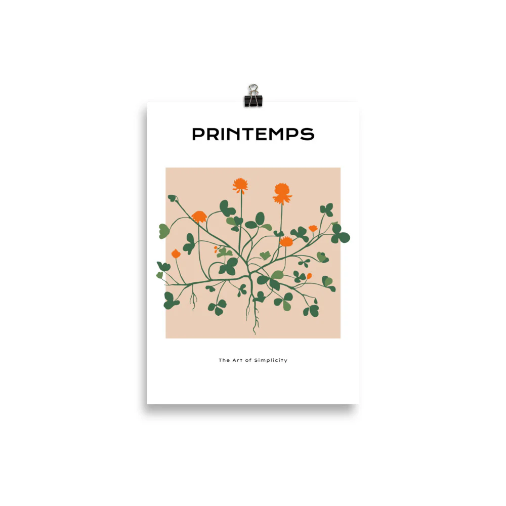 Printemps - Orange Flower - Image 2