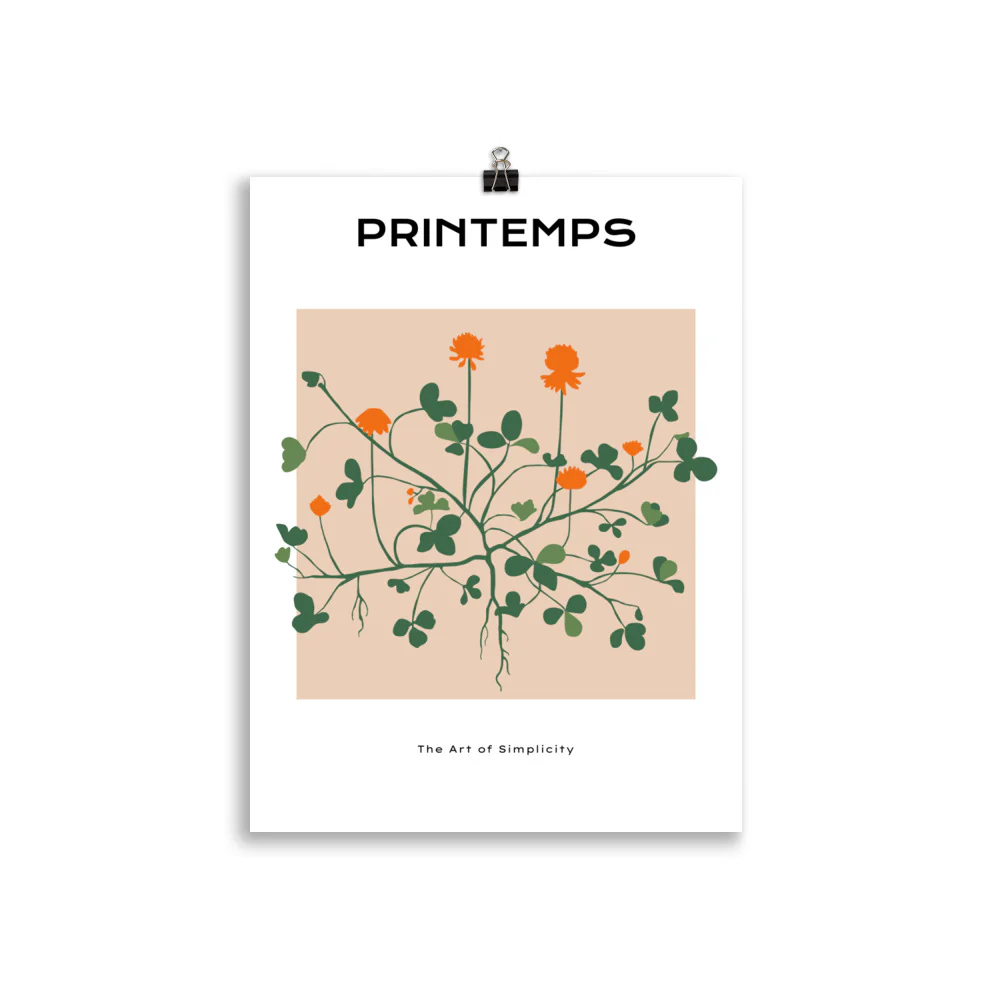 Printemps - Orange Flower - Image 3