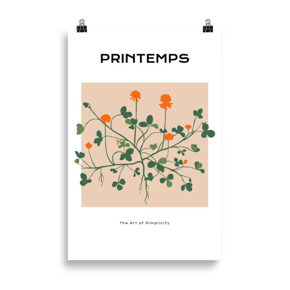 Printemps - Orange Flower - Image 5