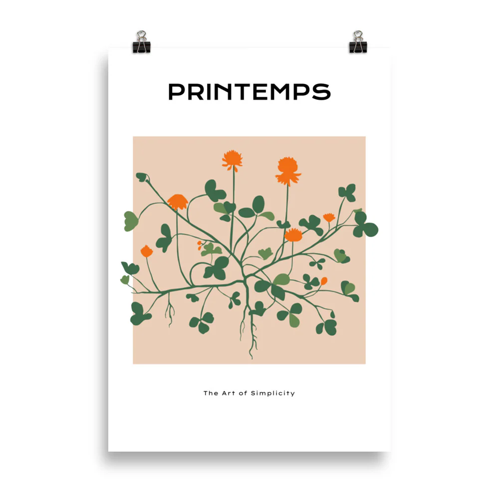Printemps - Orange Flower - Image 6