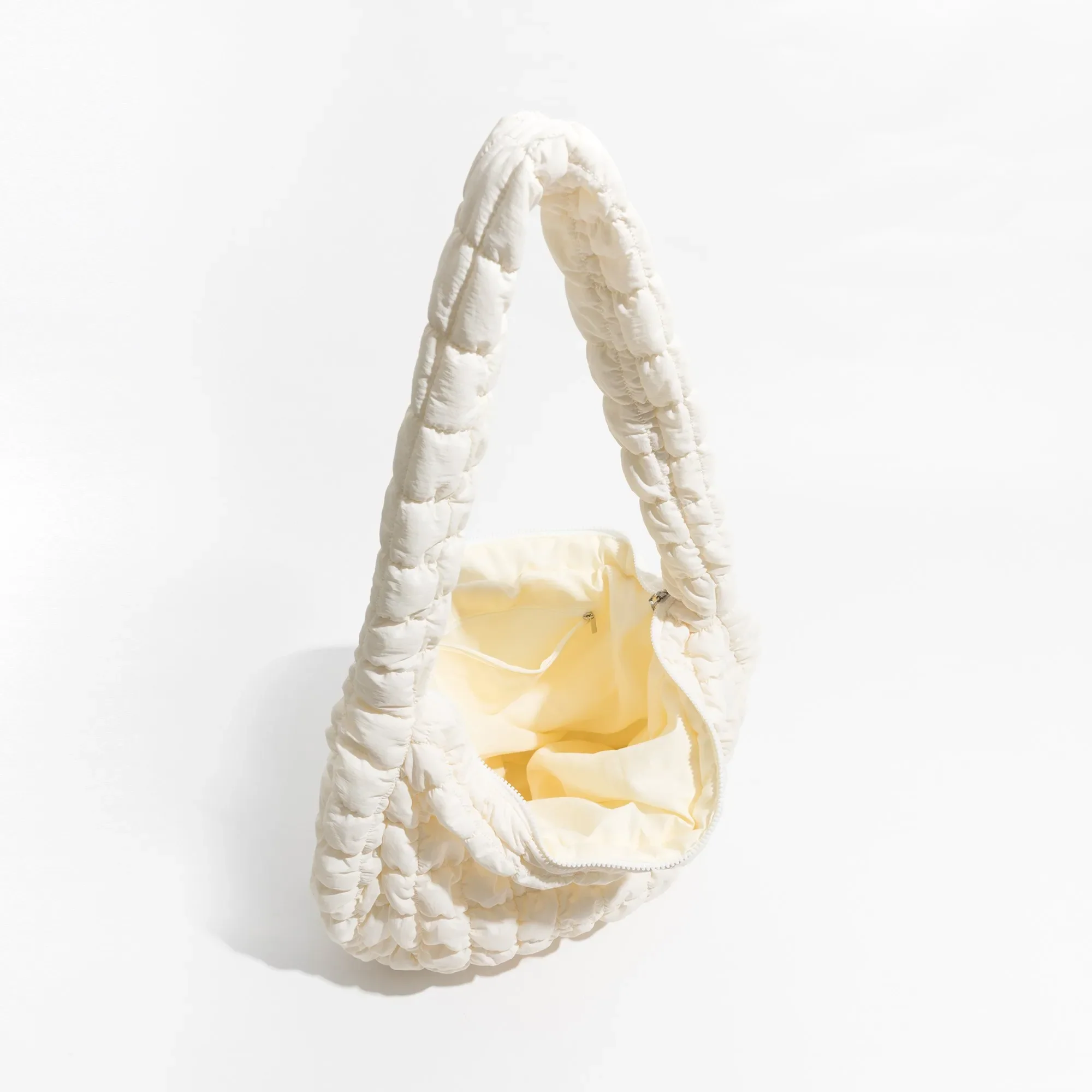 Puff Cross Quilt Large Shoulder Bag - Image 8
