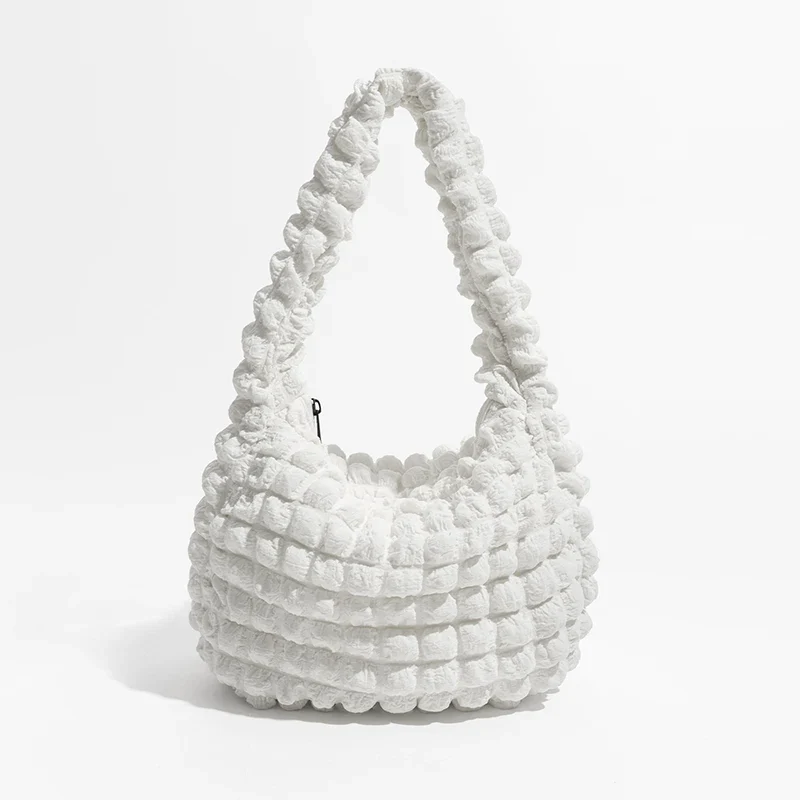 Puff Cross Quilt Small Shoulder Bag - Image 5