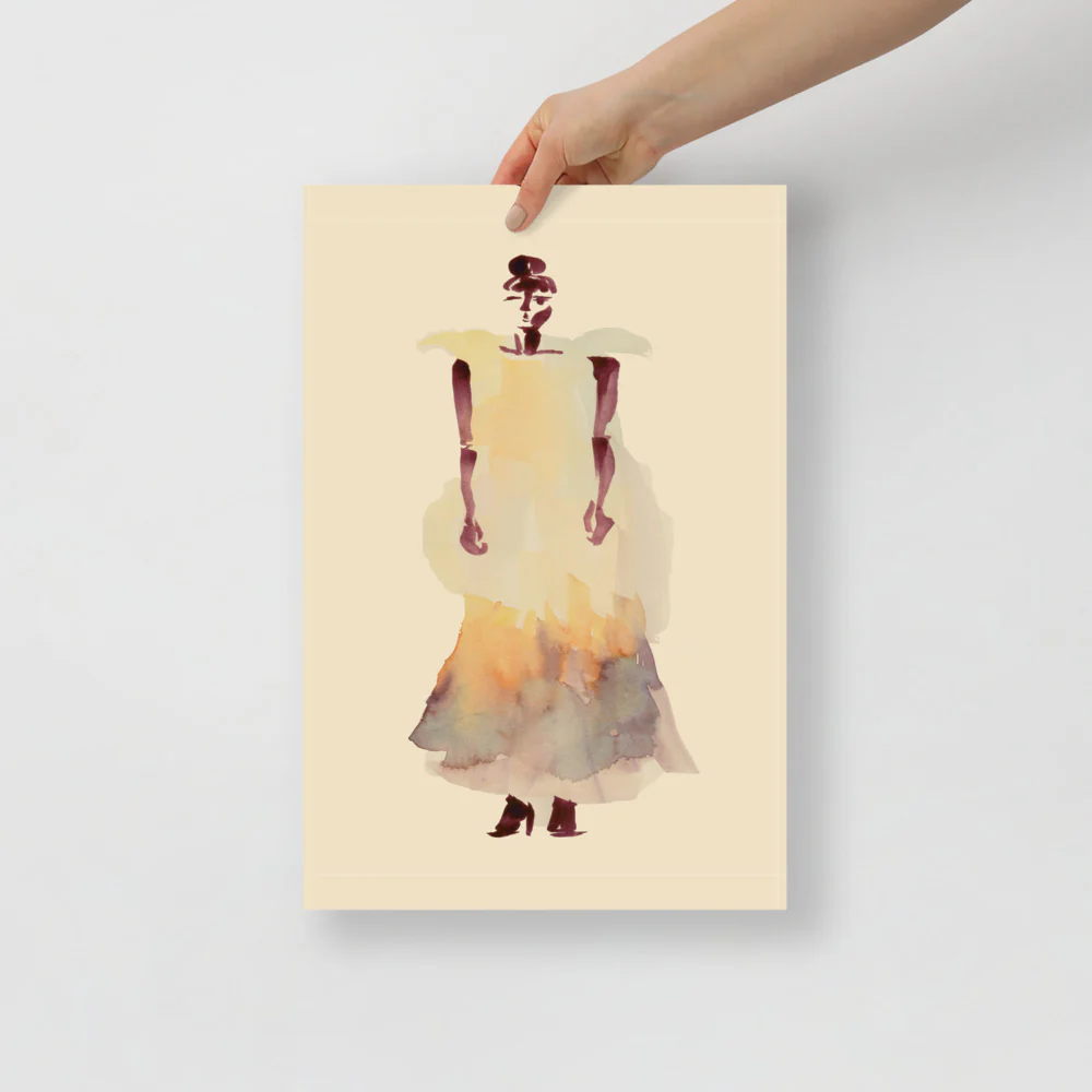 Puffy Dress Wall Art - Image 3