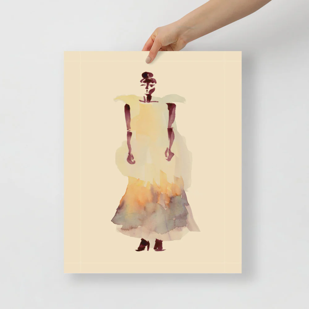 Puffy Dress Wall Art - Image 4