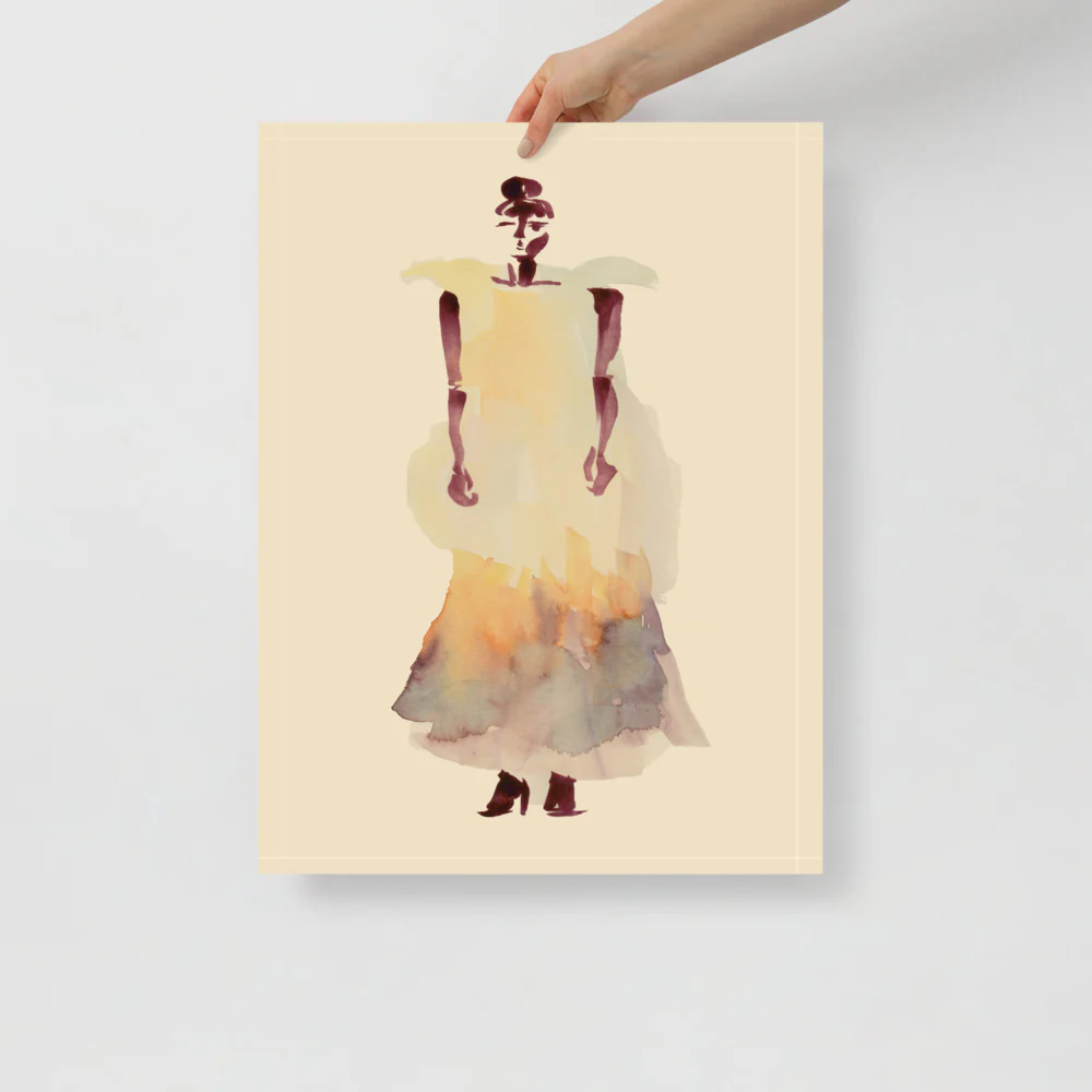Puffy Dress Wall Art - Image 5