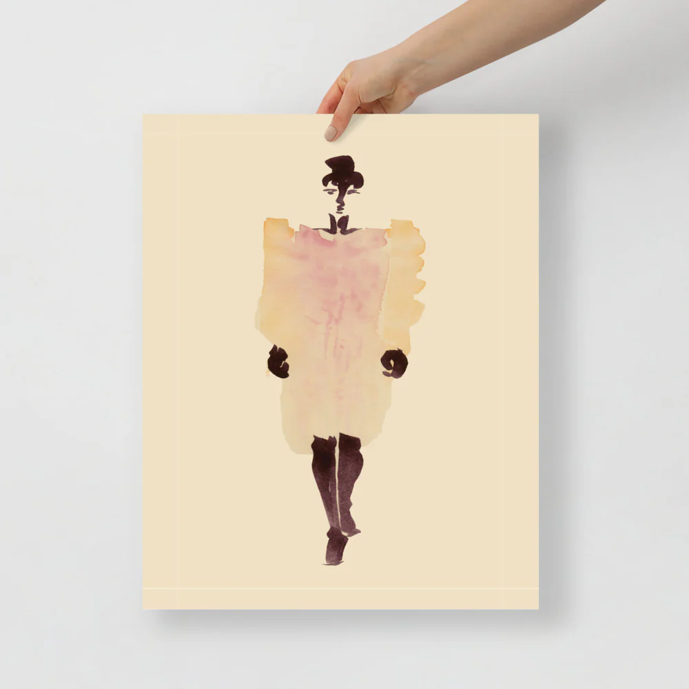 Puffy Dress Wall Art - Image 4